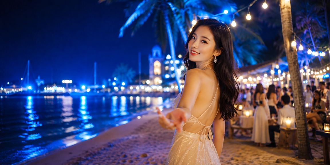 Người chơi tại Phú Quốc thư giãn trên bãi biển và tham gia trò chơi trực tuyến